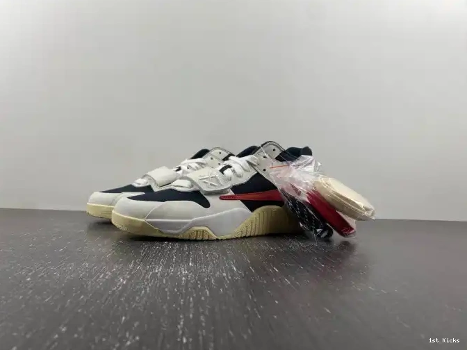 1st Kicks Shoes X JORDAN CUT TRAVIS FZ8117-100 CHECK THE SCOTT 0618